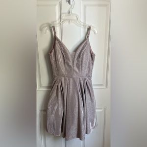 Purple sparkly dress